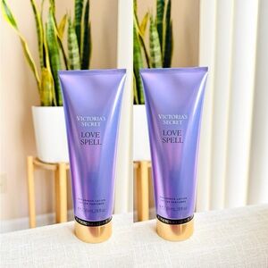 Victoria's Secret Love Spell Fragrance Lotion 2 pcs.